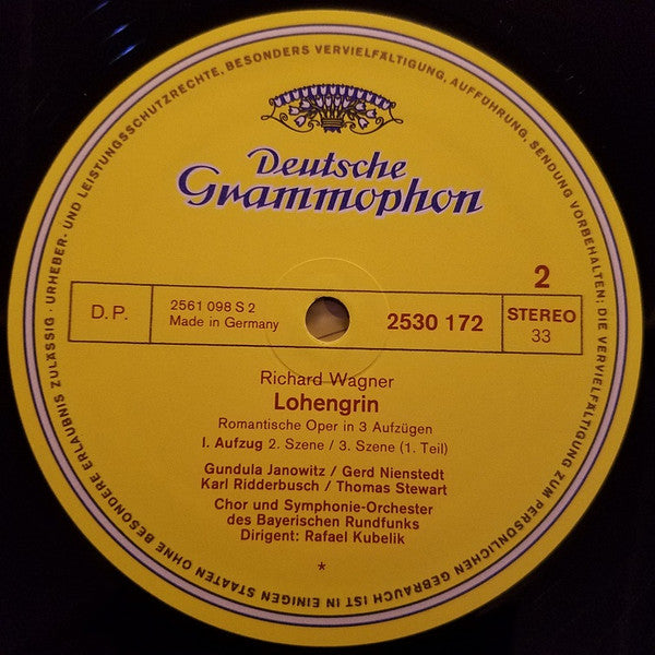 Wagner* - Chor* Und Symphonie-Orchester Des Bayerischen Rundfunks, James King (3), Gundula Janowitz, Gwyneth Jones, Thomas Stewart (2), Karl Ridderbusch, Rafael Kubelik : Lohengrin (5xLP, Album + Box)