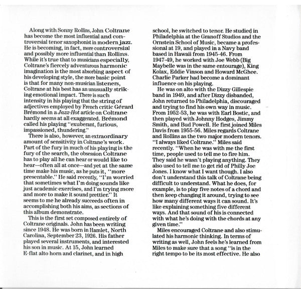 John Coltrane : Giant Steps (CD, Album, RE)