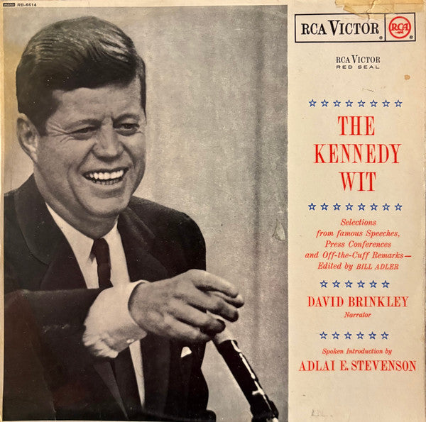 John F. Kennedy : The Kennedy Wit (LP, Album, Mono)