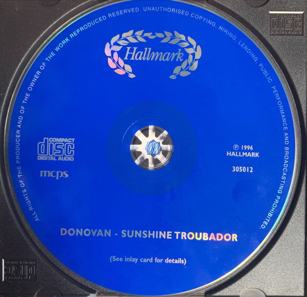 Donovan : Sunshine Troubador (CD, Comp)