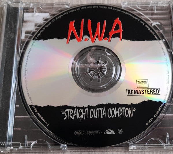 N.W.A. : Straight Outta Compton (CD, Album, RM)