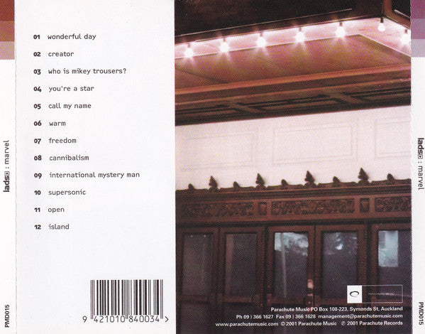 Lads : Marvel (CD, Album)