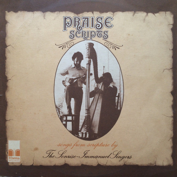 The Sonrise-Immanuel Singers : Praise Scripts (LP)