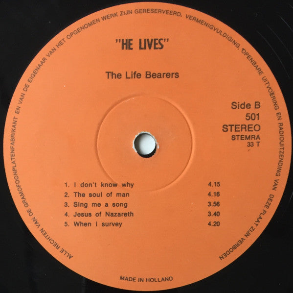 The Life Bearers : The Life Bearers (LP, Album)