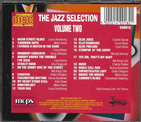 Various : The Jazz Selection (Volume 2) (CD, Comp)