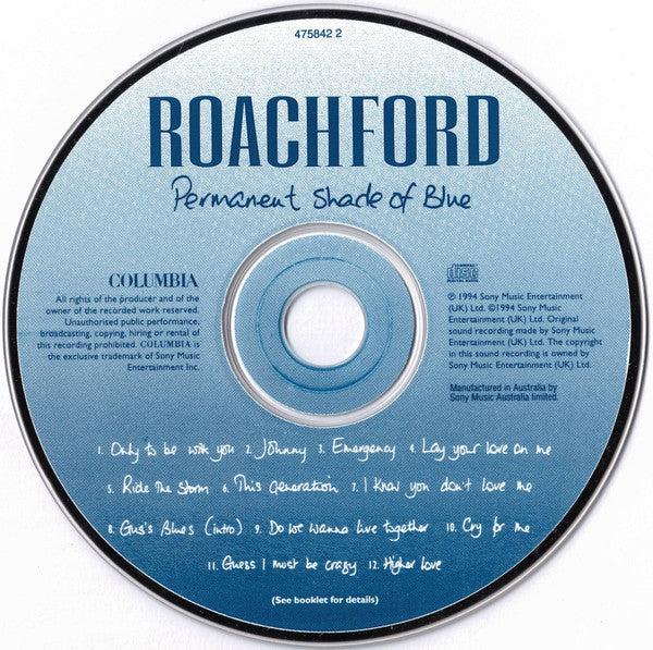 Roachford : Permanent Shade Of Blue (CD, Album)