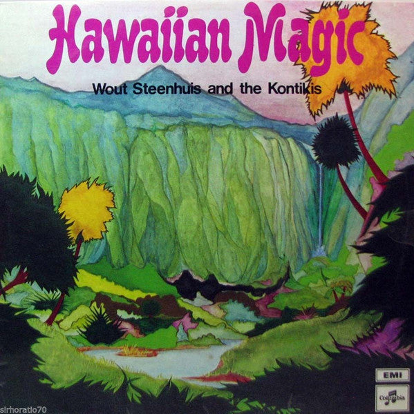 Wout Steenhuis & The Kontikis : Hawaiian Magic (LP, Comp)