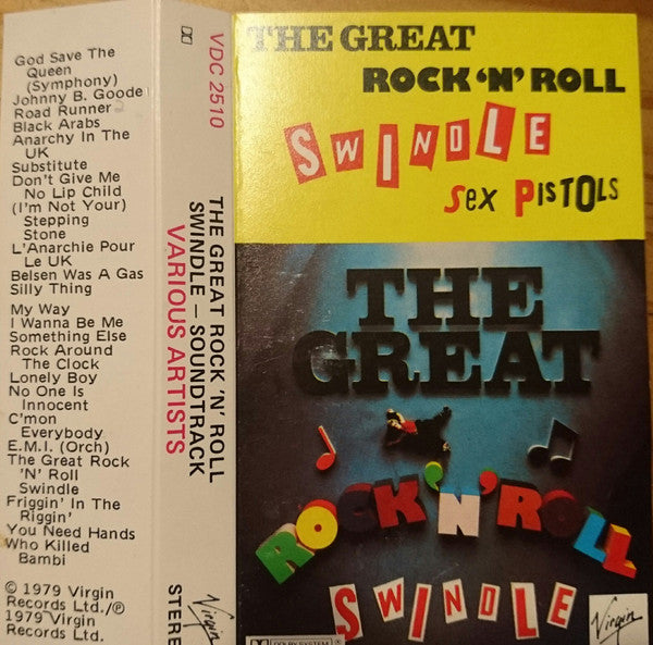 Sex Pistols : The Great Rock 'N' Roll Swindle (Cass, RE)