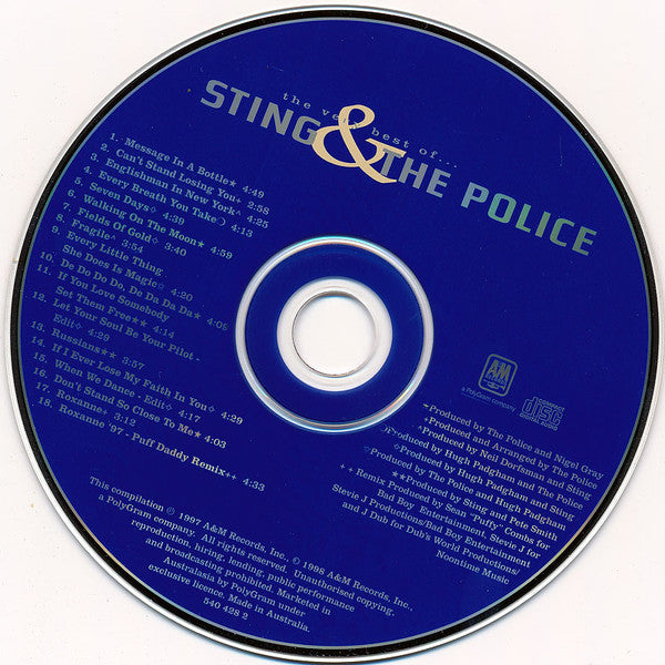 Sting & The Police : The Very Best Of Sting & The Police (CD, Comp)