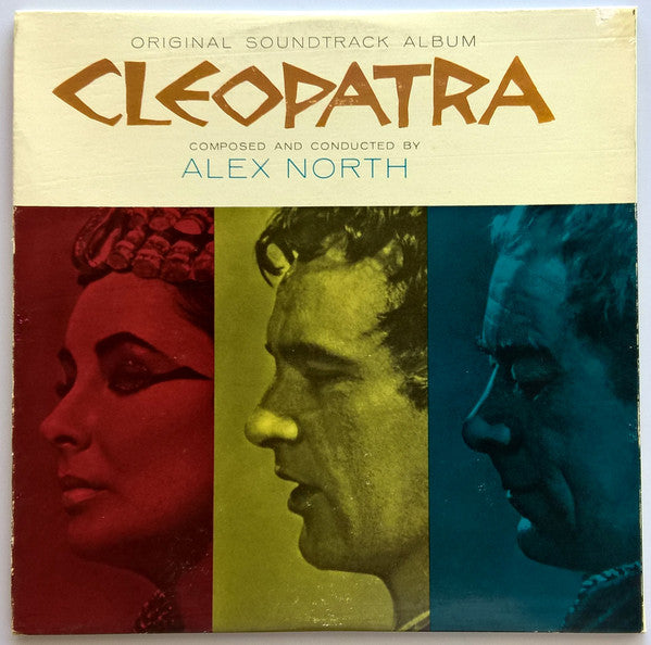 Alex North : Cleopatra (Original Soundtrack Album) (LP, Album, Mono, Gat)