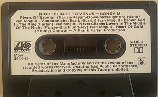 Boney M. : Nightflight To Venus (Cass, Album, Bla)