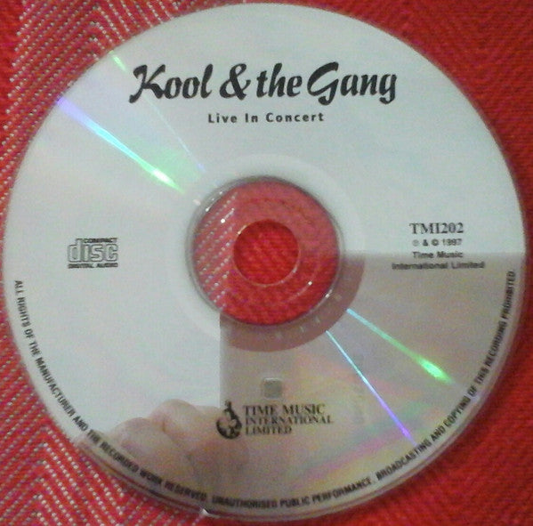 Kool & The Gang : Live In Concert (CD, Comp)