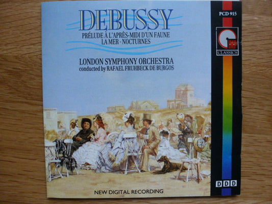 Claude Debussy, London Symphony Orchestra, Rafael Frühbeck De Burgos : La Mer/Nocturnes/Prelude A L'Apres-Midi D'Un Faune (CD, Album)