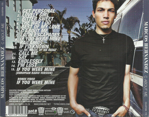 Marcos Hernandez : C About Me (CD, Album, Enh)