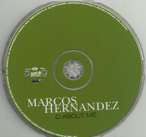 Marcos Hernandez : C About Me (CD, Album, Enh)
