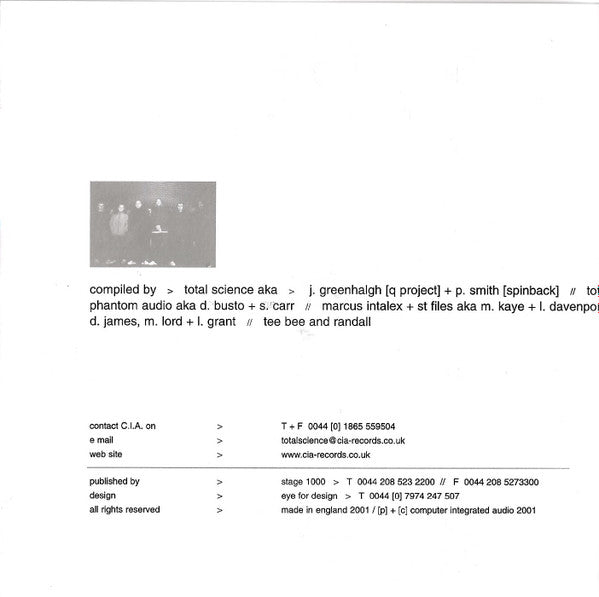 Total Science : Tuned-In (CD, Album, Comp + CD, Mixed)
