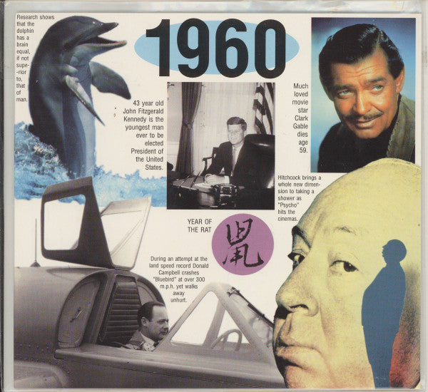 Various : 20 Original Chart Hits - 1960 (CD, Comp, Gre)