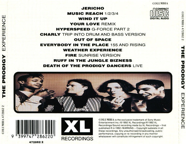The Prodigy : Experience (CD, Album)