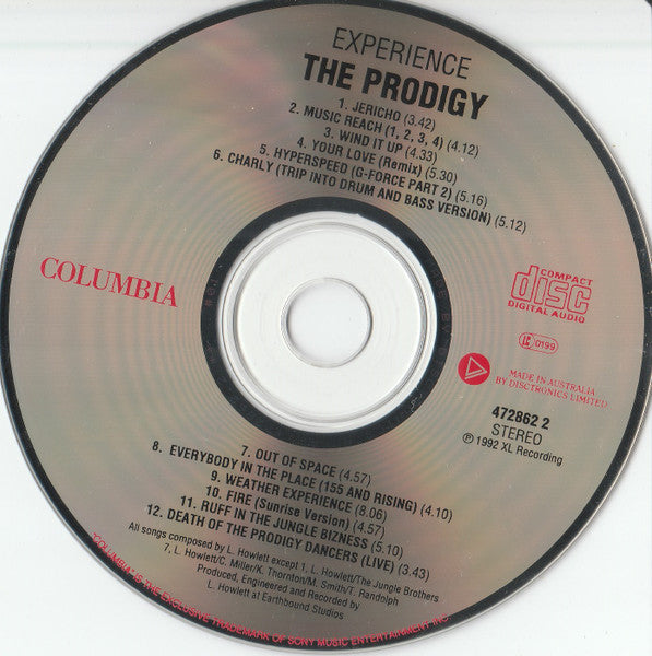 The Prodigy : Experience (CD, Album)