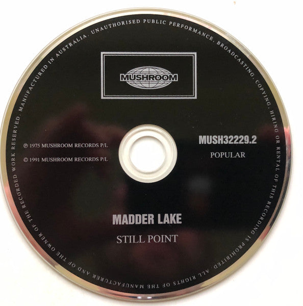 Madder Lake : Stillpoint (CD, Album, RE)
