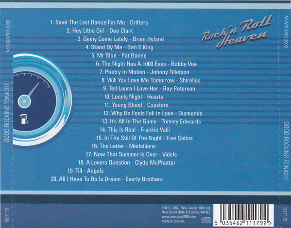 Various : Rock 'N' Roll Heaven Vol. 2: Good Rocking Tonight (CD, Comp)