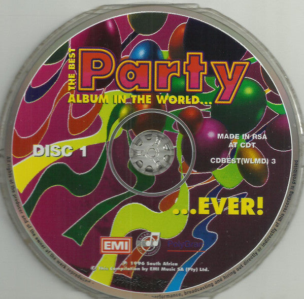 Various : The Best Party Album In The World...Ever!  (2xCD, Comp)