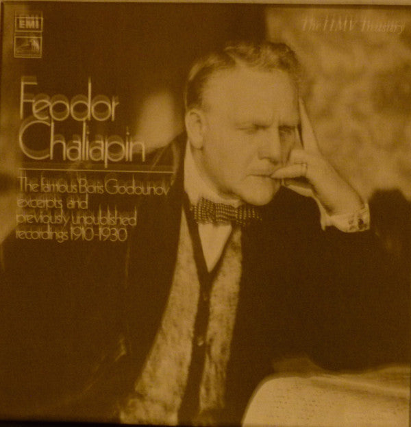 Feodor Chaliapin : The Famous Boris Godunov Excerpts & Previously Unpublished Recordings 1910 - 1930   (Box + 2xLP, Comp, Mono)