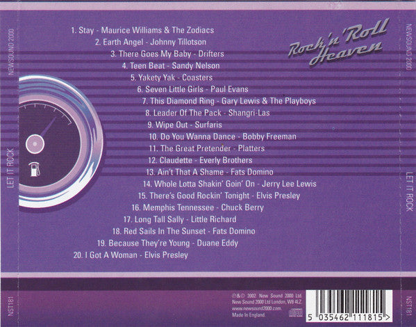 Various : Rock 'N' Roll Heaven Vol. 4: Let It Rock (CD, Comp)