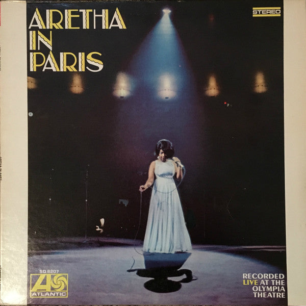 Aretha Franklin : Aretha In Paris (LP, Album)