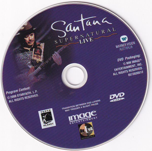 Santana : Supernatural Live (DVD-V, RE, Mul)