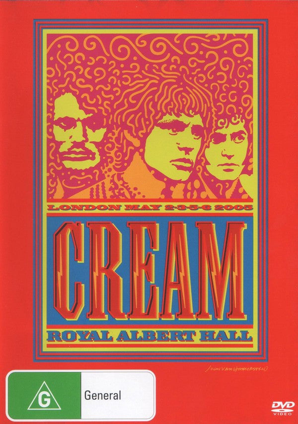 Cream (2) : Royal Albert Hall - London - May 2-3-5-6 05 (DVD-V, Multichannel, PAL)