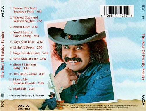 Freddy Fender (2) : The Best Of Freddy Fender (CD, Comp)
