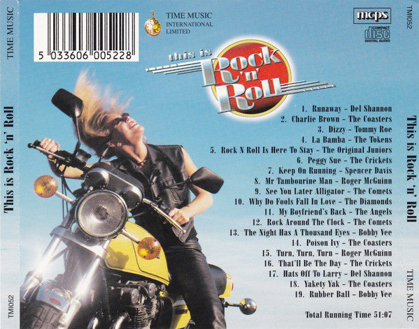 Various : This Is Rock 'n' Roll (CD, Comp)