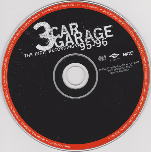 Hanson : 3 Car Garage: The Indie Recordings '95-'96 (CD, Comp)