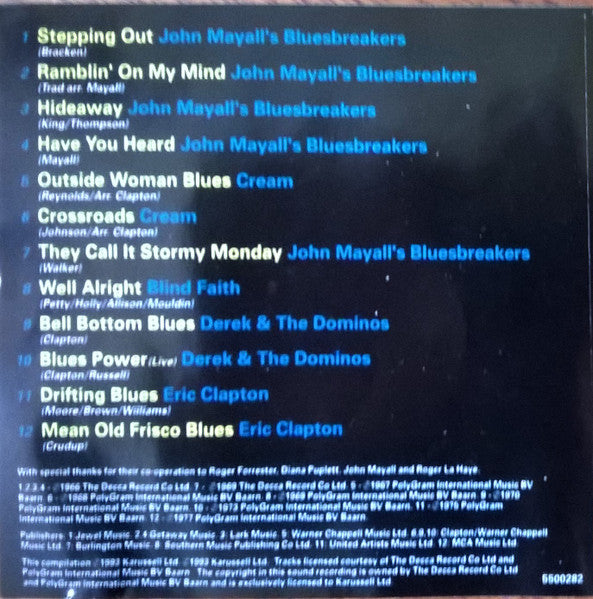 Eric Clapton : Stages (CD, Comp)