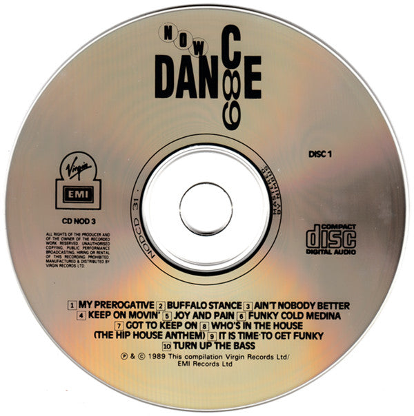 Various : Now Dance 89 - The 12" Mixes (2xCD, Comp)