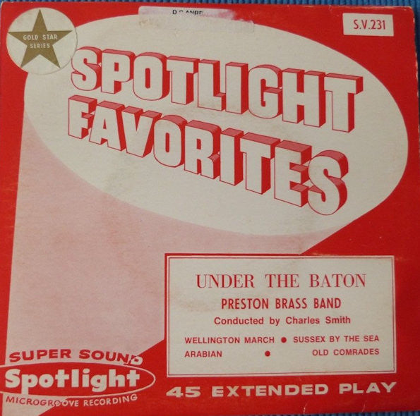 Preston Brass Band* Conducted By Charles Smith (17) : Under The Baton (7", EP)