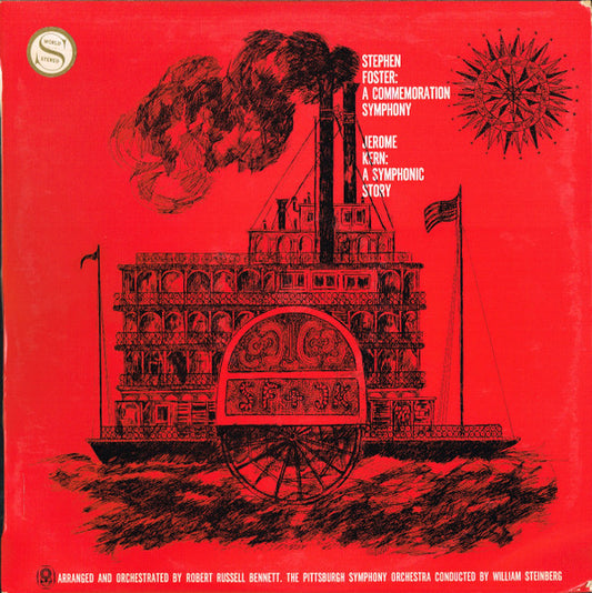 Stephen Foster / Jerome Kern : A Commemoration Symphony / A Symphonic Story   (LP, Album, Club, RE)
