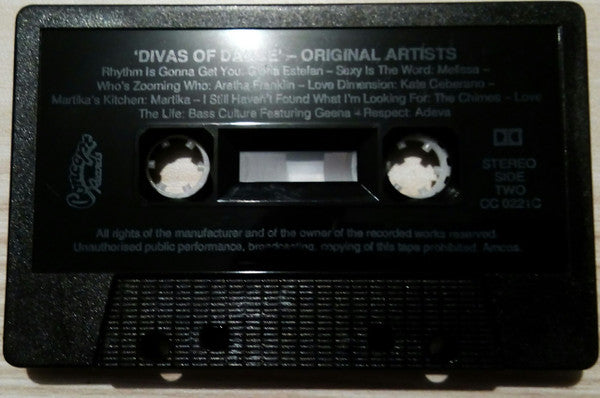 Various : Divas Of Dance (Cass, Comp)