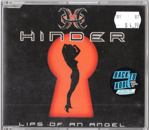 Hinder (2) : Lips Of An Angel (CD, Single, Enh)
