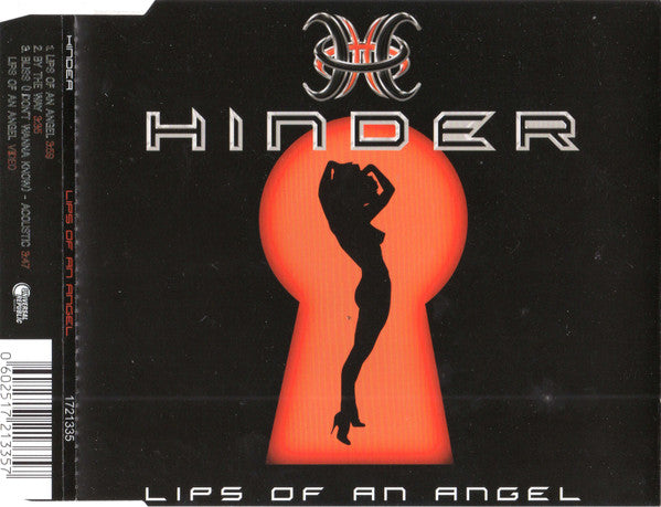 Hinder (2) : Lips Of An Angel (CD, Single, Enh)