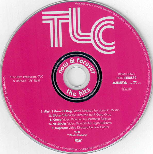 TLC : Now & Forever - The Hits (CD, Comp + DVD-V, NTSC + Ltd)