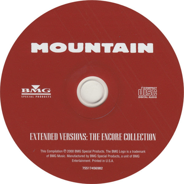 Mountain : Extended Versions: The Encore Collection (CD, Album, Comp)