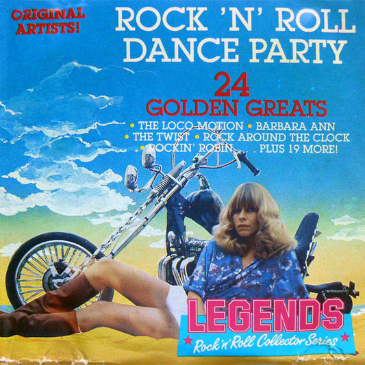 Various : Rock 'N' Roll Dance Party (24 Golden Greats) (CD, Comp)