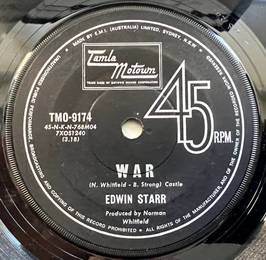 Edwin Starr : War (7")