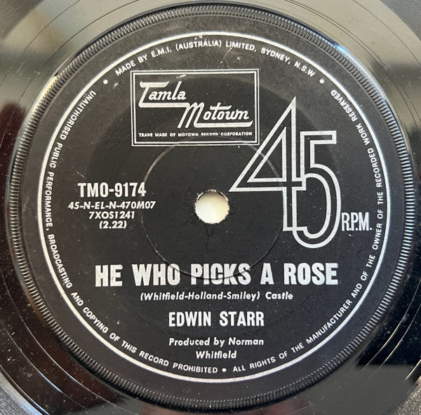 Edwin Starr : War (7")