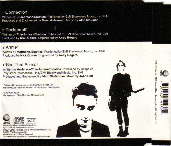Elastica (2) : Connection (CD, Single)