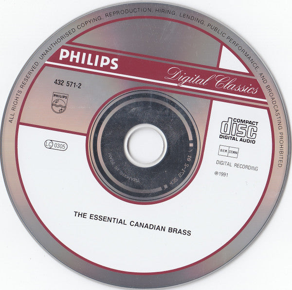 Canadian Brass* : The Essential Canadian Brass (CD, Comp)