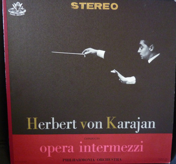Herbert Von Karajan, Philharmonia Orchestra : Herbert Von Karajan Conducts Opera Intermezzi (LP)