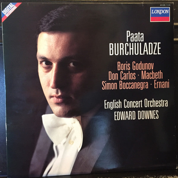 Paata Burchuladze, English Concert Orchestra, Edward Downes : Boris Godunov • Don Carlos • Macbeth • Simon Boccanegra • Ernani (LP)